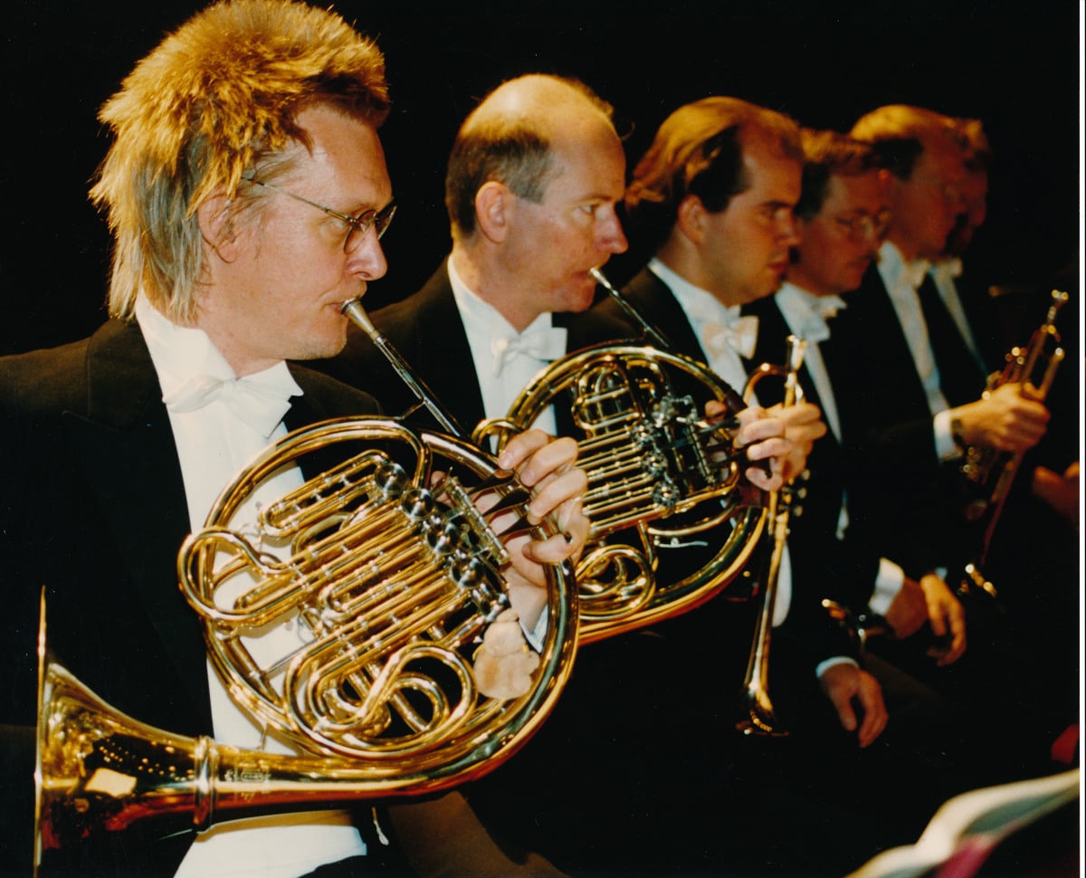 Umeå Symfoniorkester Göran Jarmar, Per-Olof Winberg, Alf Burstedt. Foto: Norrlandsoperan