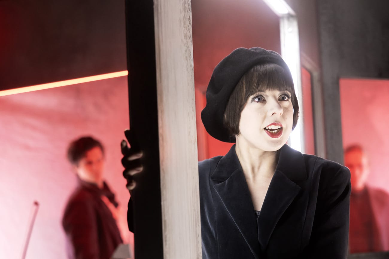 La Bohème. Jenny Viklund som Musette. Foto Elin Berge